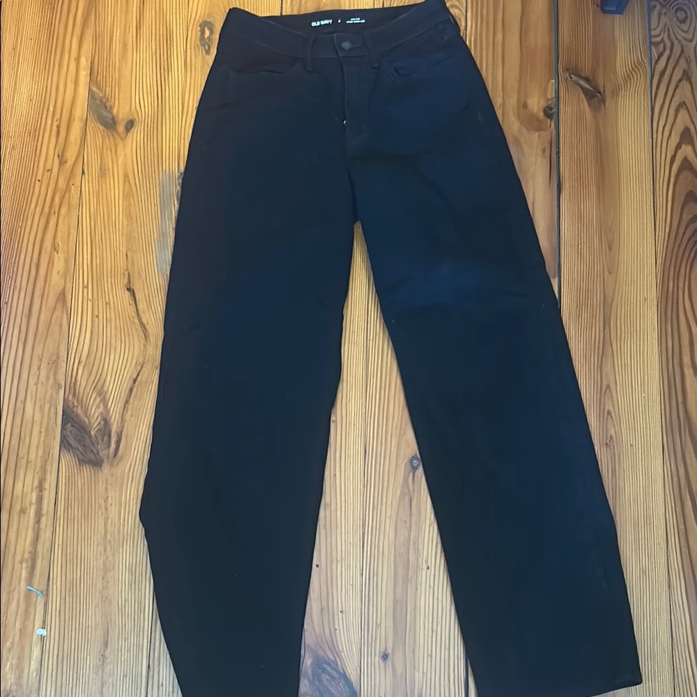 Old Navy Men's Black Chinos
